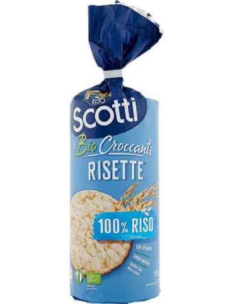 SCOTTI RISETTE GALLETTE RISO 100% GR 150