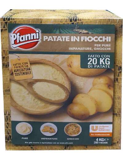 PFANNI PURE' DI PATATE IN FIOCCHI KG 4