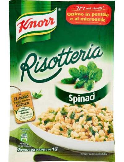 KNORR RISOTTO SPINACI GR 175