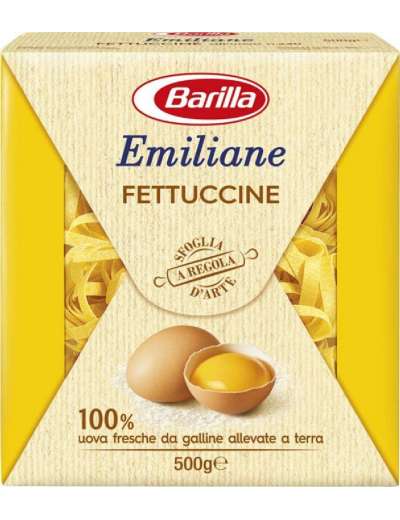 BARILLA UOVO FETTUCCINE EMILIANE NIDI GR 500