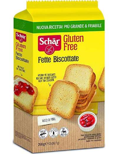 DR SCHAR FETTE BISCOTTATE SENZA GLUTINE GR 260