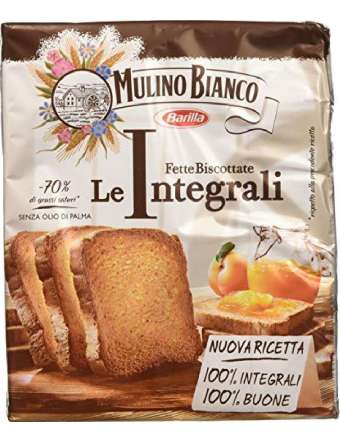 MULINO BIANCO FETTE INTEGRALI 40 FETTE GR 315