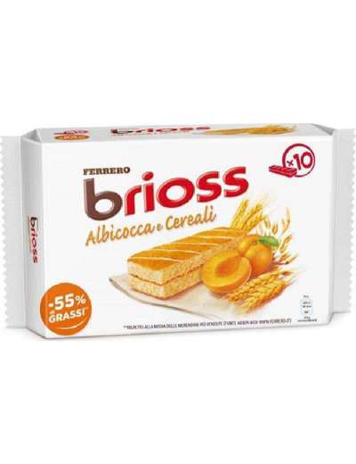 KINDER BRIOSS ALBICOCCA T10 FERRERO GR 280