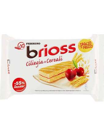 KINDER BRIOSS CILIEGIA FERRERO GR 280