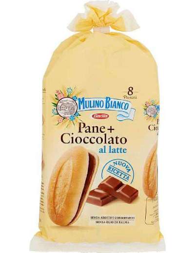 MULINO BIANCO PANE + CIOCCOLATO GR 300