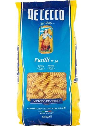 DE CECCO N 34 FUSILLI GR 500