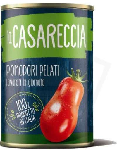 CASARECCIA POMODORI PELATI GR 400