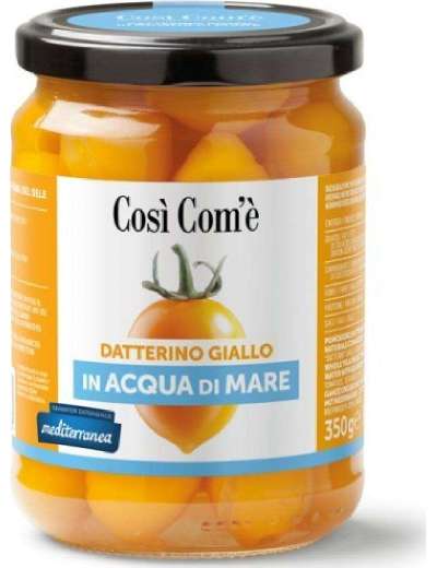 COSI COM'E' DATTERINO GIALLO IN ACQUA DI MARE GR 350