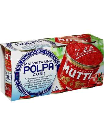 MUTTI POLPA POMODORO 3X400 GR