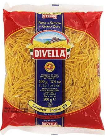 DIVELLA N 69 SPAGHETTI TAGLIATI GR 500