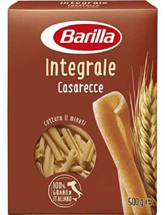 BARILLA CASERECCE PASTA INTEGRALE GR 500
