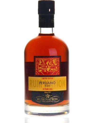 RUM NATION PERUANO 8 Y.O. CL 70