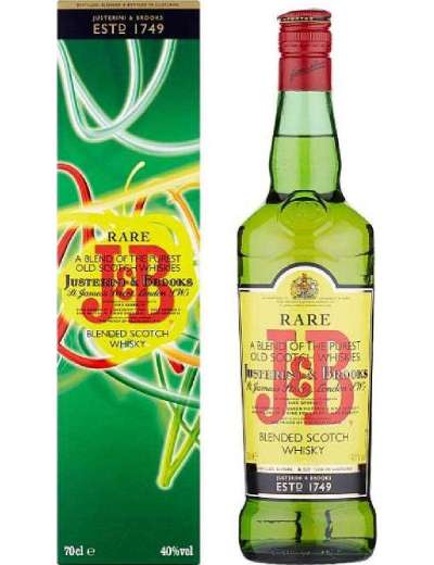 J&B RARE WHISKY 40% CL 70