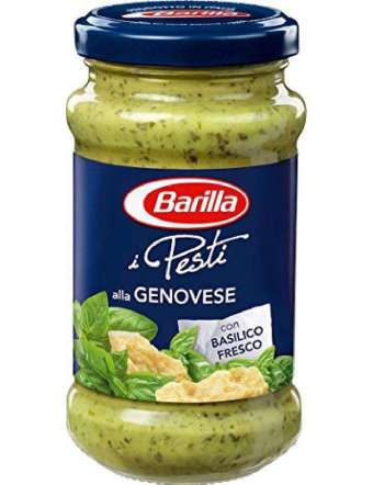 BARILLA PESTO GENOVESE VETRO GR 190