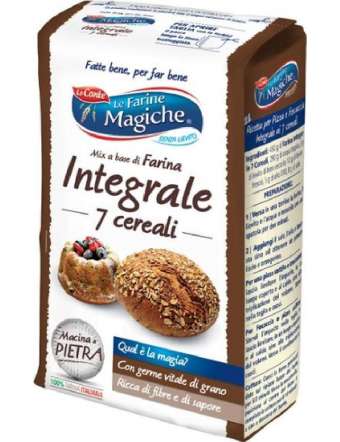 LO CONTE FARINA 7 CEREALI INTEGRALE GR 900