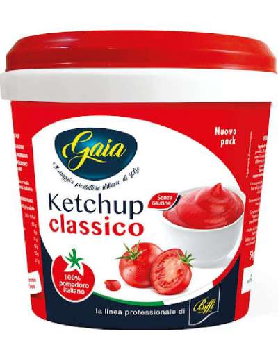 GAIA KETCHUP SECCHIO DA KG 5