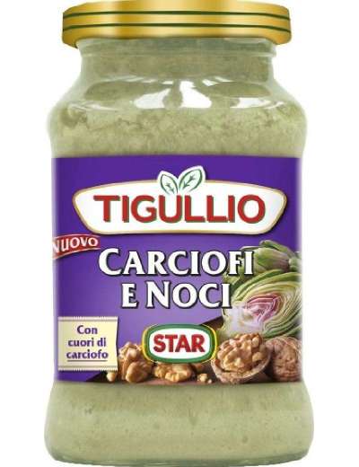 STAR PESTO TIGULLIO CARCIOFI NOCI VETRO GR 190