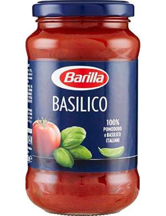 BARILLA SUGO BASILICO VETRO GR 400