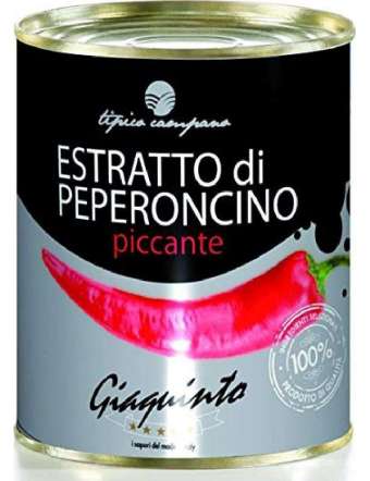 GIAQUINTO ESTRATTO DI PEPERONCINO PICCANTE LATTA GR 900