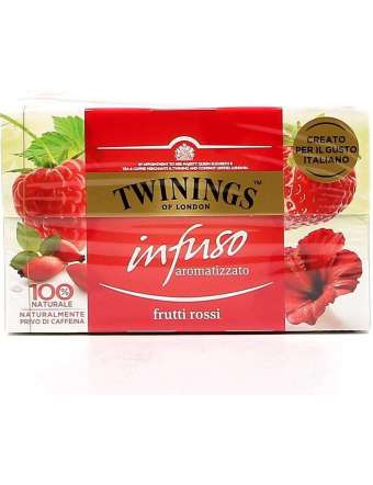 TWININGS INFUSO FRUTTI ROSSI 20 FILTRI GR 40