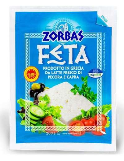 ZORBAS FETA SOTTO VUOTO GR 200