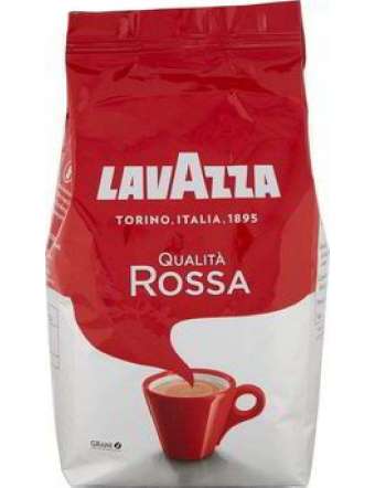 LAVAZZA CAFFE IN GRANI QUALITA' ROSSA KG 1