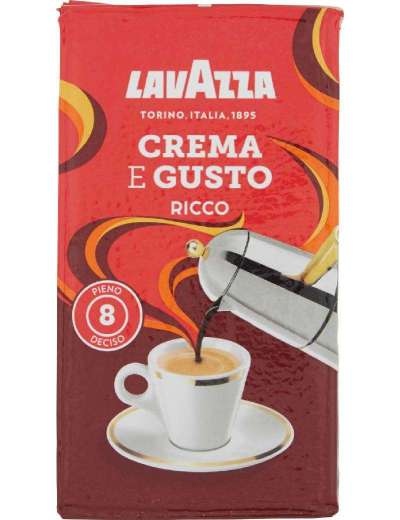 LAVAZZA CREMA E GUSTO RICCO CAFFE' GR 250