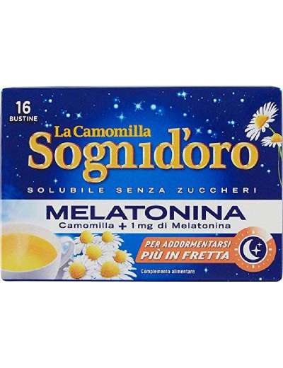 STAR CAMOMILLA SOGNI D'ORO CON MELATONINA 16 FILTRI GR 64