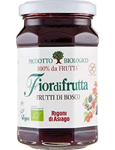 RIGONI FRUTTI BOSCO BIO FIOR DI FRUTTA VETRO GR 250