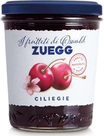 ZUEGG CILIEGIE CONFETTURA VETRO GR 320