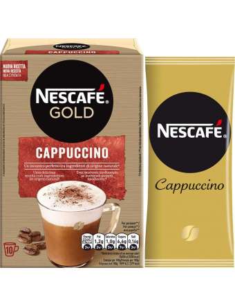 NESCAFE' GOLD CAPPUCCINO 10 BUSTINE GR 140