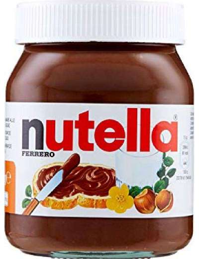 NUTELLA FERRERO VETRO GR 450