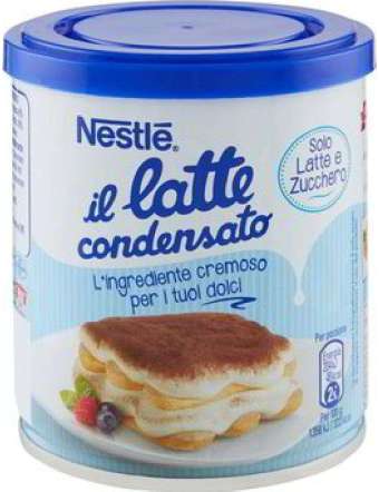 NESTLE' LATTE CONDENSATO BARATTOLO GR 397