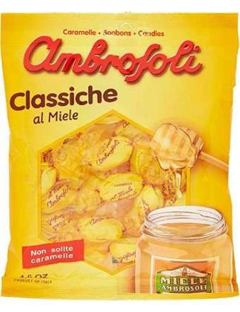 AMBROSOLI CLASSICHE AL MIELE CARAMELLE GR 135