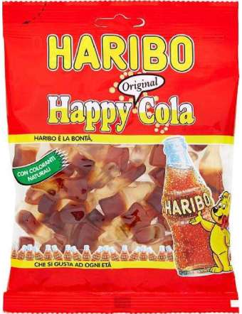 HARIBO HAPPY COLA CARAMELLE GR 175