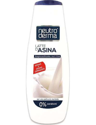 NEUTRO DERMA LATTE ASINA BAGNOSCHIUMA ML 750