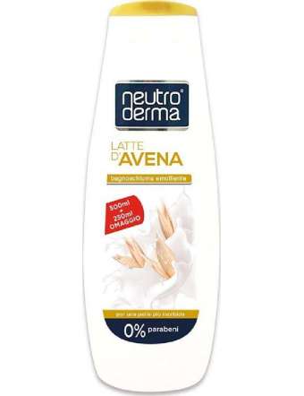 NEUTRO DERMA LATTE AVENA BAGNOSCHIUMA ML 750