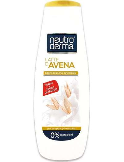 NEUTRO DERMA LATTE AVENA BAGNOSCHIUMA ML 750