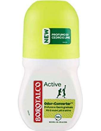 BOROTALCO DEODORANTE DEO ROLL ON GIALLO ACTIVE ML 50