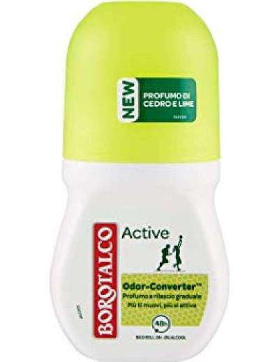 BOROTALCO DEODORANTE DEO ROLL ON GIALLO ACTIVE ML 50