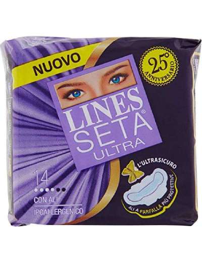 LINES SETA ULTRA ALI PZ 14 + 2 GRATIS