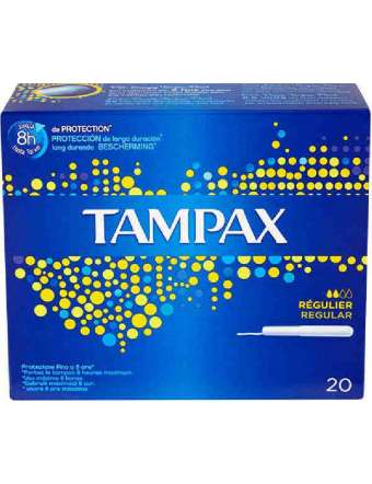 TAMPAX BLU BOX REGULAR PZ 20