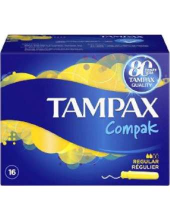 TAMPAX COMPAK REGULAR PZ 16