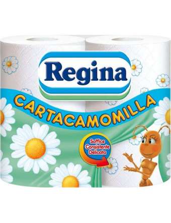 REGINA CAMOMILLA CARTA IGIENICA 4 ROTOLI