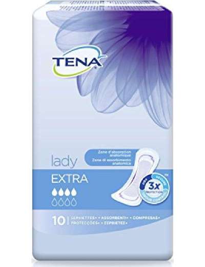 TENA LADY ASSORBENTI EXTRA DA 10 PZ