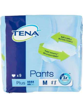 TENA PANTS PLUS M DA 9 PZ