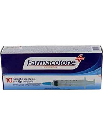 FARMACOTONE SIRINGHE MONOUSO 5ML PZ 10