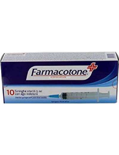 FARMACOTONE SIRINGHE MONOUSO 5ML PZ 10