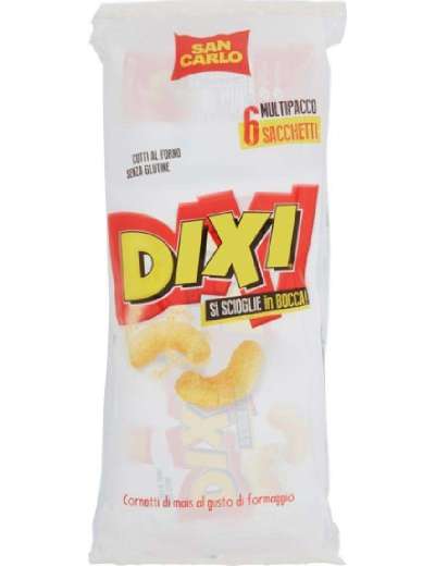 SAN CARLO DIXI PATATINE MULTIPACK 6X22 GR