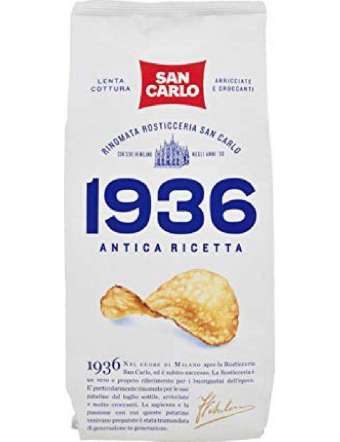 SAN CARLO PATATINE 1936 ANTICA RICETTA BUSTA GR 150